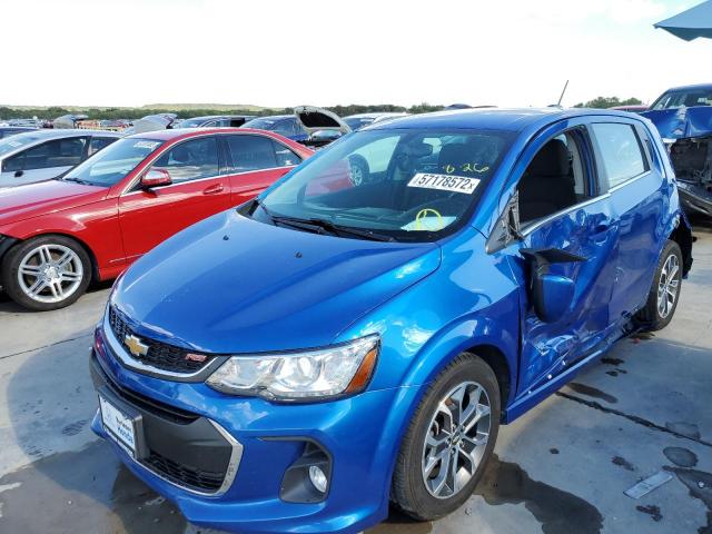 Photo 2 from auction – 2017 CHEVROLET SONIC LT with VIN 1G1JD6SG4H4126168