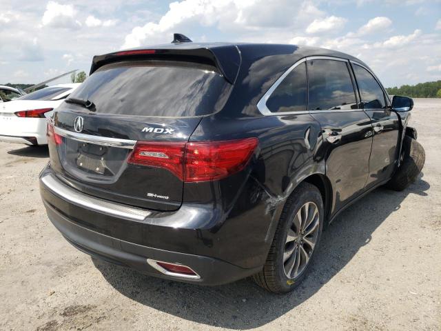 Photo 4 from auction – 2016 ACURA MDX TECHNO with VIN 5FRYD4H47GB033142