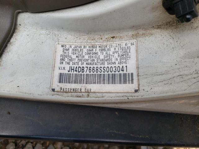 Photo 10 from auction – 1995 ACURA INTEGRA with VIN JH4DB7668SS003041