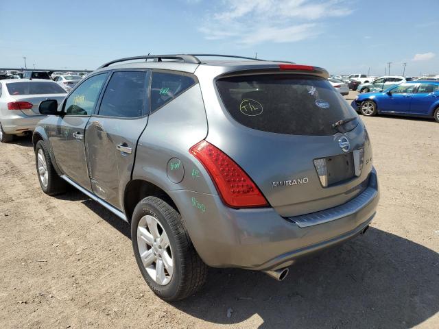 Photo 3 from auction – 2006 NISSAN MURANO SL with VIN JN8AZ08W16W501976
