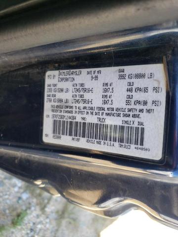 Photo 10 from auction – 2000 DODGE RAM 2500 with VIN 1B7KF2369YJ144364