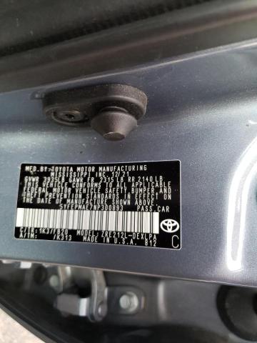 Photo 10 from auction – 2022 TOYOTA COROLLA LE with VIN 5YFEPMAE7NP300893