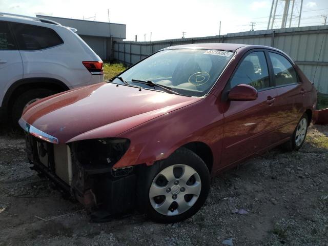 Photo 2 from auction – 2009 KIA SPECTRA EX with VIN KNAFE221895591155