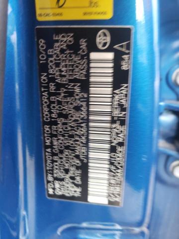 Photo 10 from auction – 2010 TOYOTA YARIS with VIN JTDBT4K36A1366412