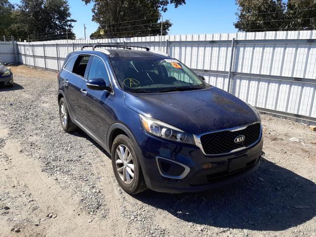 KIA SORENTO LX 2016 with VIN 5XYPG4A56GG012184 - Photo from auction