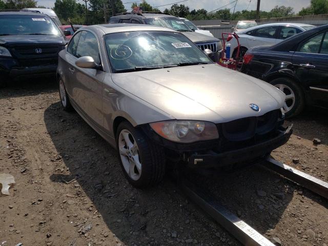 BMW 128 I 2008 with VIN WBAUP93528VF45625 - Photo from auction