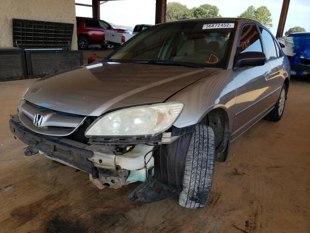 Photo 2 from auction – 2005 HONDA CIVIC LX with VIN 2HGES16545H535801
