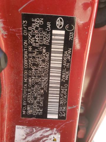 Photo 10 from auction – 2013 TOYOTA PRIUS V with VIN JTDZN3EU1D3227840