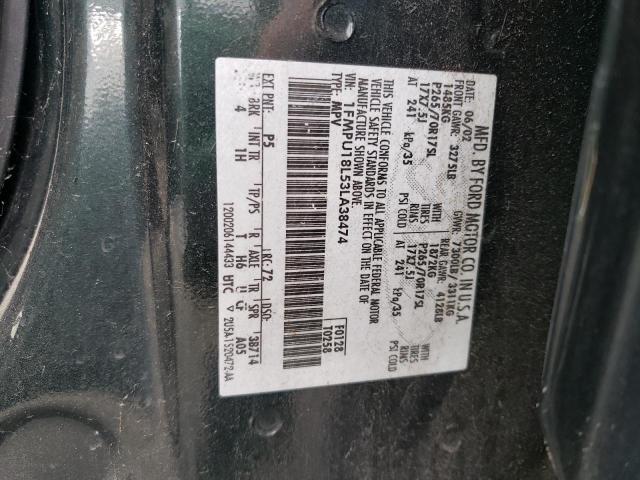 Photo 10 from auction – 2003 FORD EXPEDITION with VIN 1FMPU18L53LA38474