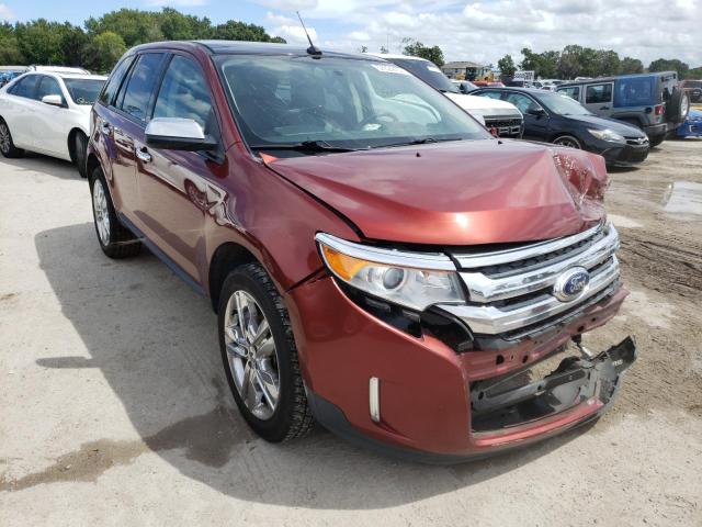 FORD EDGE SEL 2014 with VIN 2FMDK3JC7EBB60867 - Photo from auction