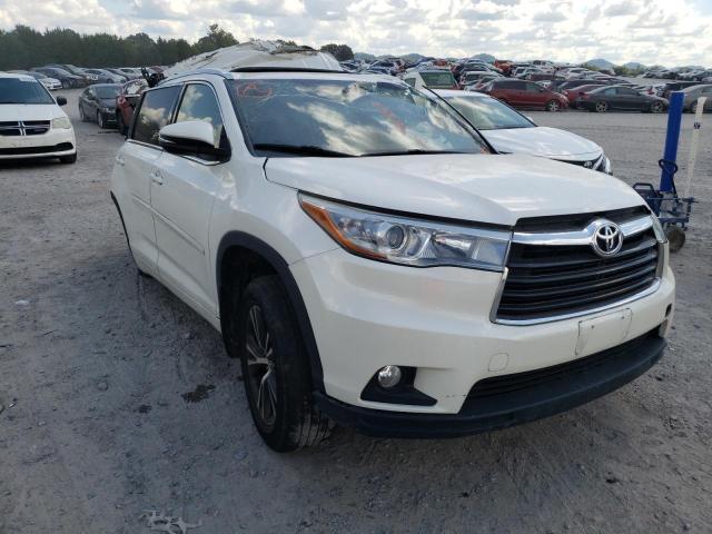 TOYOTA HIGHLANDER 2016 con VIN 5TDJKRFH3GS226427 - Foto de la subasta