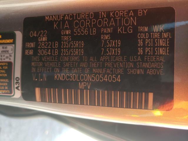 Photo 10 from auction – 2022 KIA EV6 LIGHT with VIN KNDC3DLC0N5054054