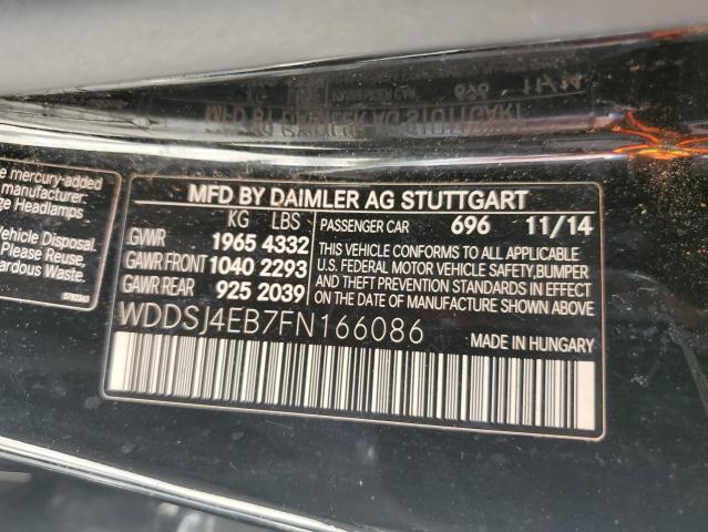 Photo 10 from auction – 2015 MERCEDES-BENZ CLA 250 with VIN WDDSJ4EB7FN166086
