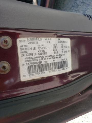 Photo 10 from auction – 1999 DODGE GRAND CARA with VIN 1B4GP44G4XB824684