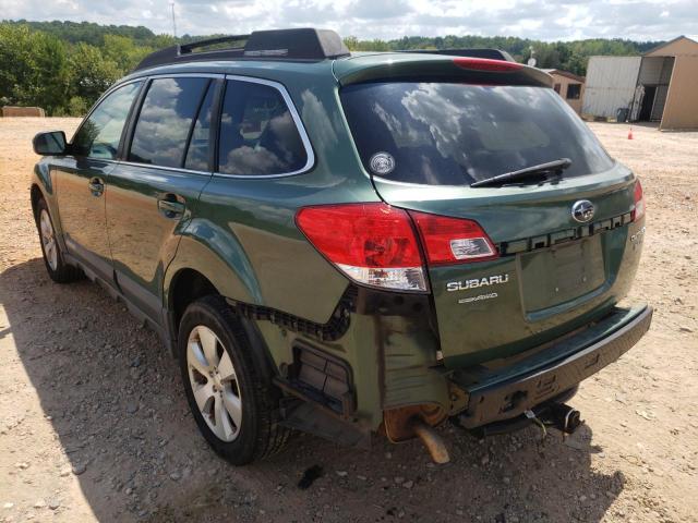 Photo 3 from auction – 2010 SUBARU OUTBACK 3. with VIN 4S4BREKC0A2337756