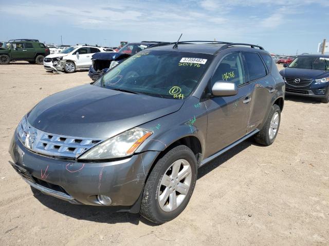 Photo 2 from auction – 2006 NISSAN MURANO SL with VIN JN8AZ08W16W501976