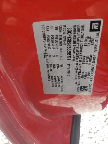 Photo 10 from auction – 2011 CHEVROLET SILVERADO with VIN 3GCPKSE36BG355731