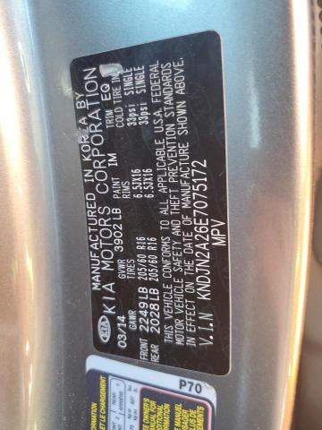Photo 10 from auction – 2014 KIA SOUL with VIN KNDJN2A26E7075172