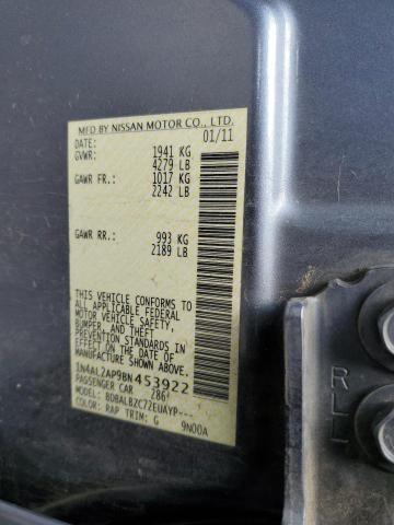Photo 10 from auction – 2011 NISSAN ALTIMA BAS with VIN 1N4AL2AP9BN453922