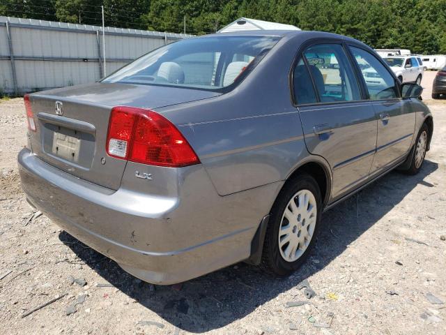 Photo 4 from auction – 2004 HONDA CIVIC LX with VIN 2HGES16634H545615