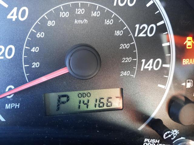 Photo 8 from auction – 2009 TOYOTA COROLLA BA with VIN 1NXBU40E49Z153613