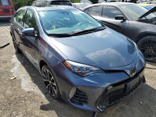TOYOTA COROLLA L 2018 with VIN 5YFBURHE0JP812424 - Photo from auction