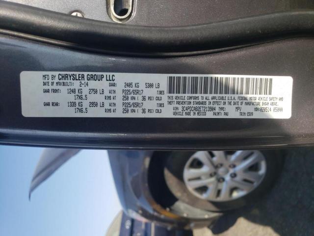 Photo 10 from auction – 2014 DODGE JOURNEY SE with VIN 3C4PDCAB2ET213904