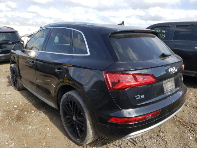 Photo 3 from auction – 2018 AUDI Q5 PREMIUM with VIN WA1BNAFY9J2132154