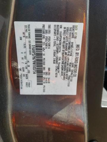 Photo 10 from auction – 2009 FORD FOCUS SEL with VIN 1FAHP37N79W103756