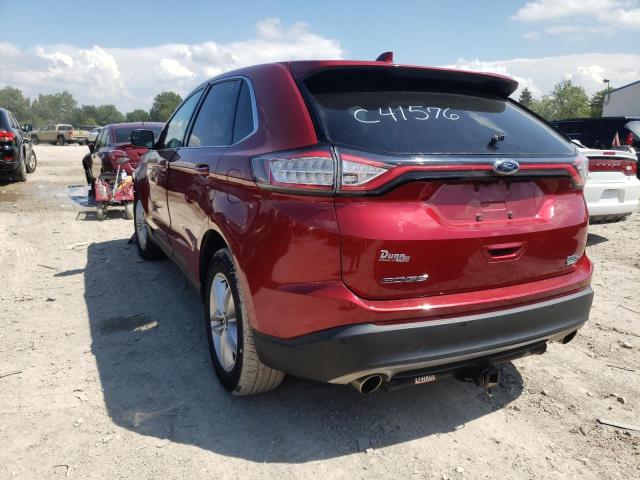 Photo 3 from auction – 2015 FORD EDGE SEL with VIN 2FMTK4J98FBC41576