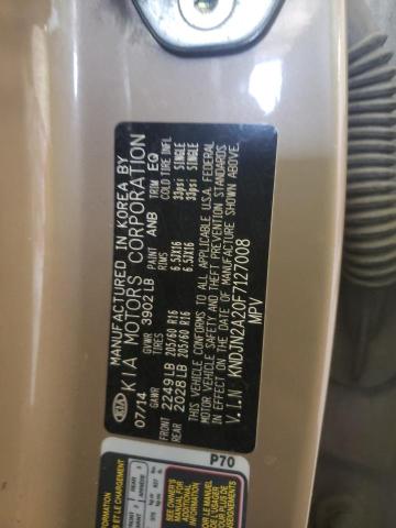 Photo 10 from auction – 2015 KIA SOUL with VIN KNDJN2A20F7127008