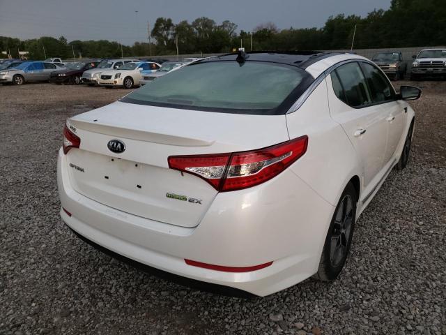Photo 4 from auction – 2013 KIA OPTIMA HYB with VIN KNAGM4AD6D5046997