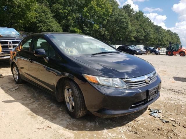 HONDA CIVIC LX 2012 with VIN 19XFB2F58CE108218 - Photo from auction
