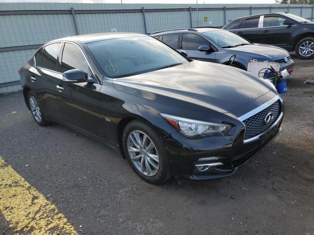 INFINITI Q50 PREMIU 2017 with VIN JN1EV7AR4HM839010 - Photo from auction