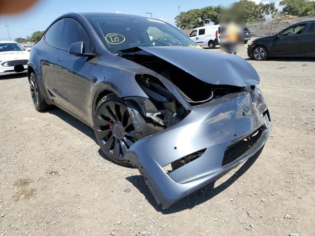 TESLA MODEL Y 2022 with VIN 7SAYGDEF3NF438302 - Photo from auction