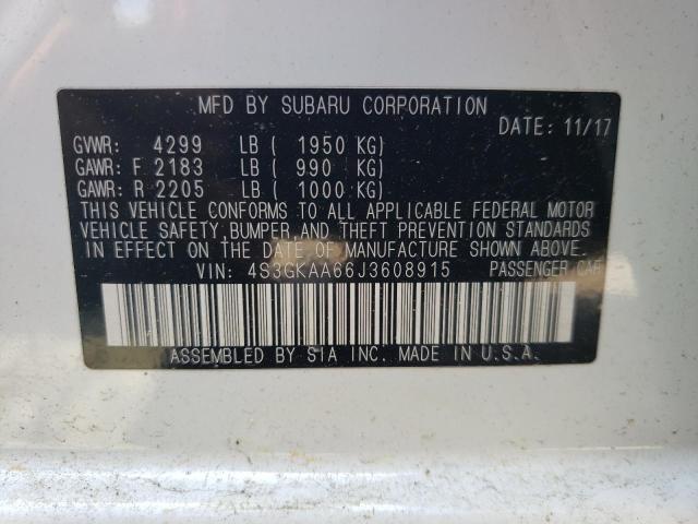 Photo 10 from auction – 2018 SUBARU IMPREZA with VIN 4S3GKAA66J3608915