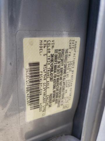 Photo 10 from auction – 2011 NISSAN VERSA S with VIN 3N1BC1CP8BL421357