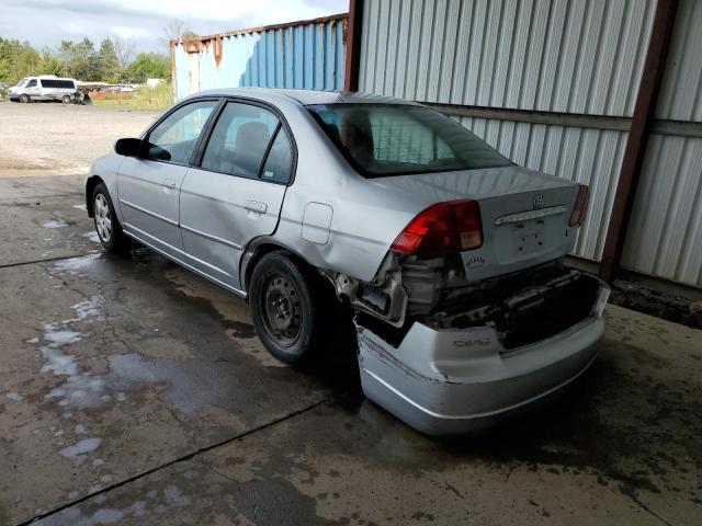 Photo 3 from auction – 2002 HONDA CIVIC EX with VIN 2HGES26852H608704