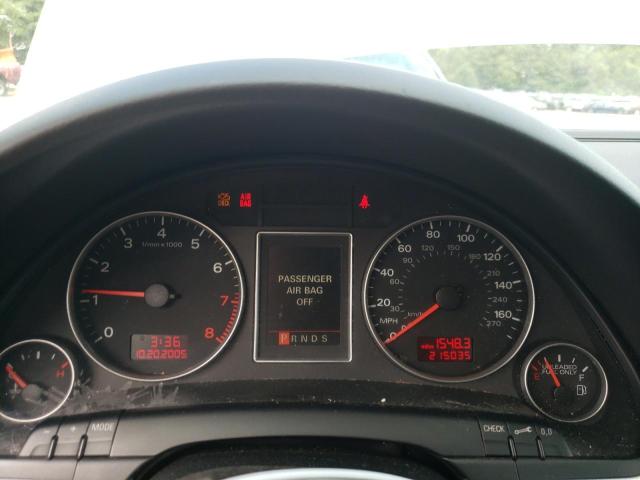 Photo 8 from auction – 2005 AUDI A4 2.0T AV with VIN WAUKF68E15A441547