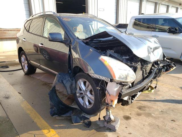 NISSAN ROGUE S 2013 with VIN JN8AS5MT6DW520615 - Photo from auction