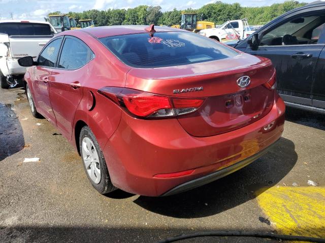 Photo 3 from auction – 2016 HYUNDAI ELANTRA SE with VIN 5NPDH4AEXGH700262