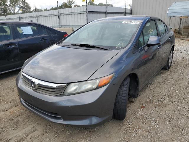 Photo 2 from auction – 2012 HONDA CIVIC LX with VIN 2HGFB2F51CH504397