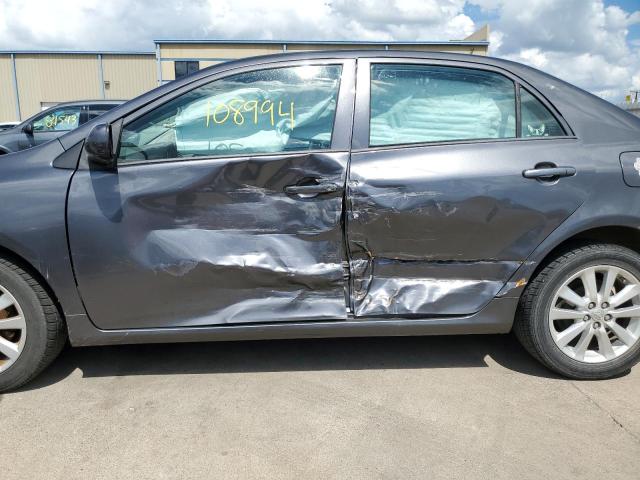 Photo 9 from auction – 2009 TOYOTA COROLLA BA with VIN JTDBL40E399042612
