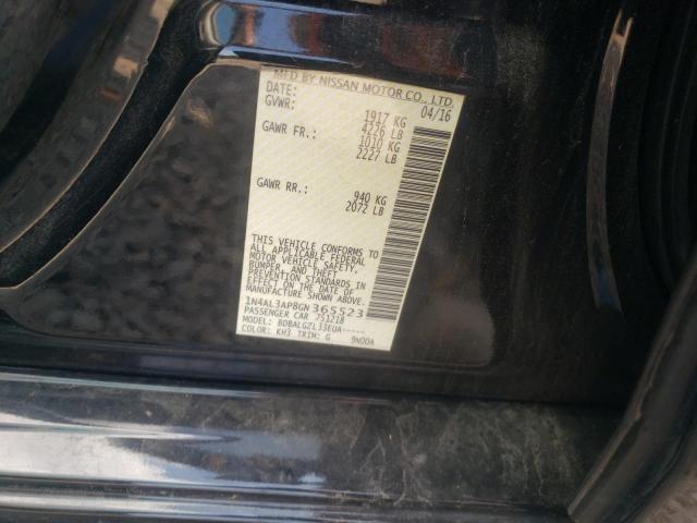Photo 10 from auction – 2016 NISSAN ALTIMA 2.5 with VIN 1N4AL3AP8GN365523