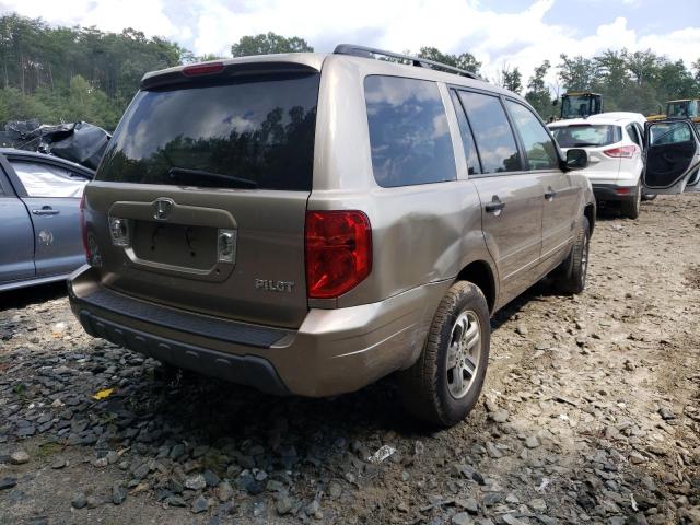 Foto 4 de la subasta – 2005 HONDA PILOT EXL con VIN 5FNYF18535B013227