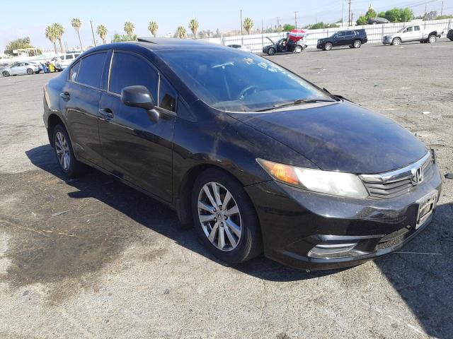HONDA CIVIC EXL 2012 with VIN 19XFB2F91CE349492 - Photo from auction