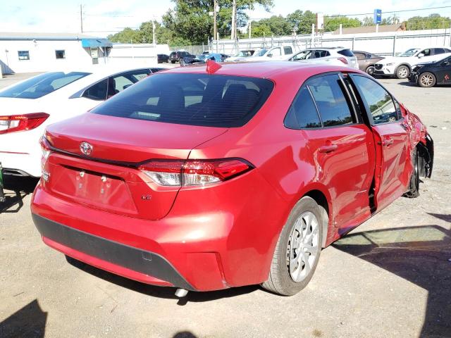 Photo 4 from auction – 2021 TOYOTA COROLLA LE with VIN JTDEPMAE8MJ143281