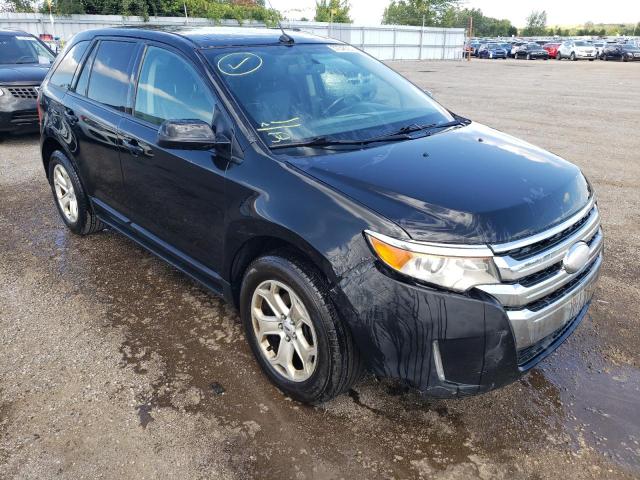 FORD EDGE SEL 2013 with VIN 2FMDK3J96DBA38438 - Photo from auction