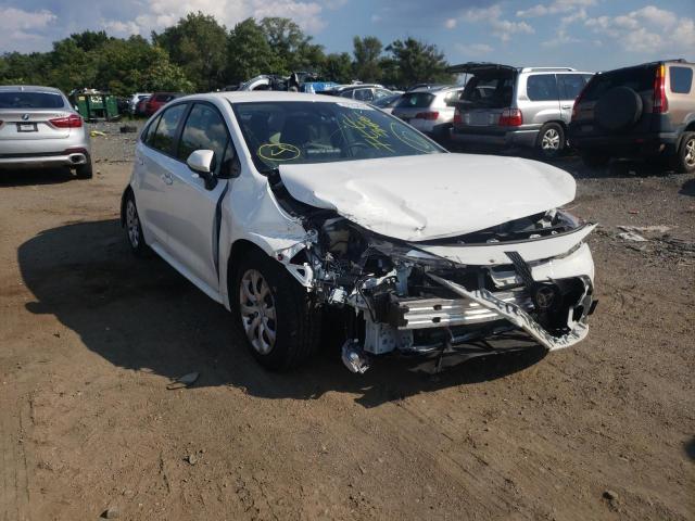 TOYOTA COROLLA LE 2021 with VIN JTDEPMAE7MJ128240 - Photo from auction