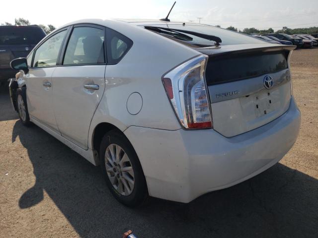 Photo 3 from auction – 2013 TOYOTA PRIUS PLUG with VIN JTDKN3DP3D3041844